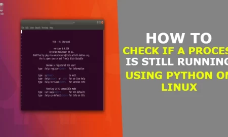 How to check if a process is still running using Python on Linux