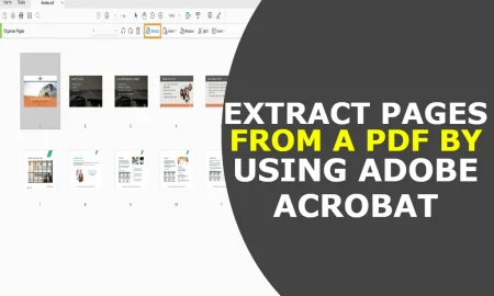 Extract Pages From a PDF by Using Adobe Acrobat